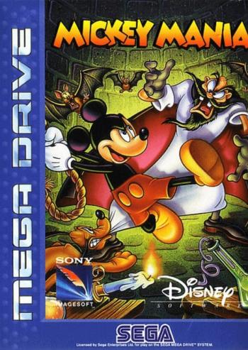Cover Mickey Mania - Timeless Adventures of Mickey Mouse for Genesis - Mega Drive